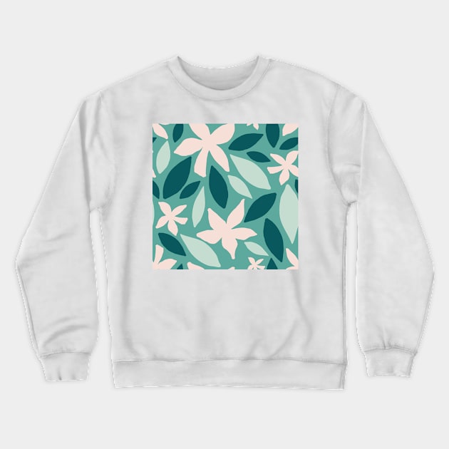 Spring Pattern Art Collection 13 Crewneck Sweatshirt by marknprints